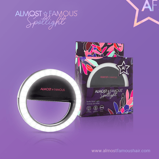 “Spotlight” LED Selfie Ring Light – Clip-On Phone Light