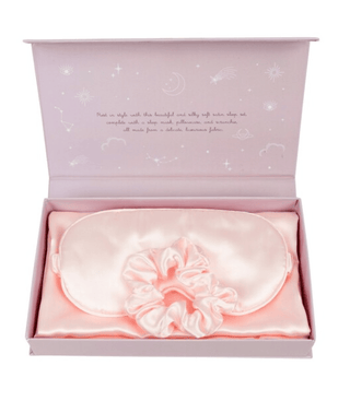 Cala Beauty Reset Satin Sleep Collection set in pink