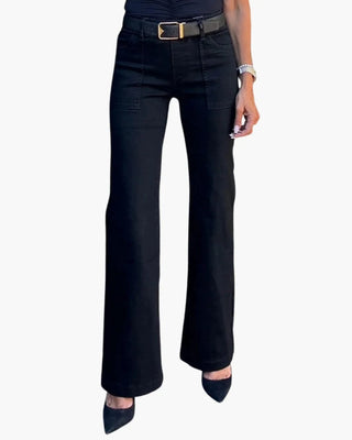 Bevy Flog Christine cropped flare denim