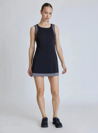 Blanc Noir Color Block Dress - Taryn x Philip Boutique
