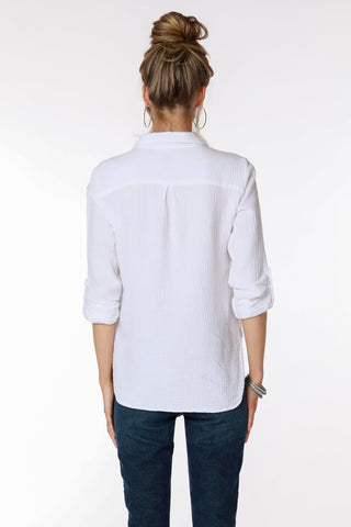 Bobi Button Down Collared Shirt - Taryn x Philip Boutique