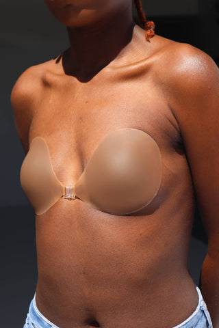Boob-eez - Silicone Stick On Bra: Light Tint / B