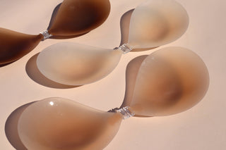 Boob-eez - Silicone Stick On Bra: Medium Tint / C