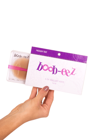 Boob-eez - 6cm Nipple Covers: Dark Tint