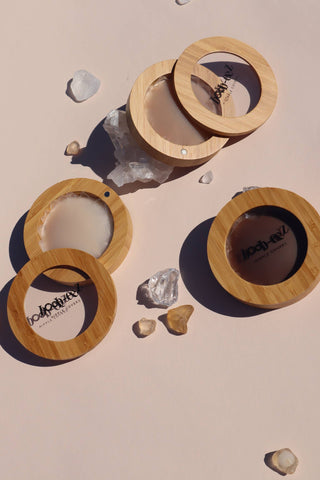 Boob-eez - Nipple Covers + Bamboo Compact: Light Tint / 8cm