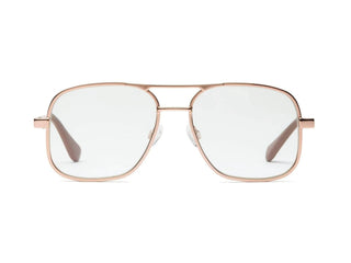 Metamodernist Scout Reading Glasses - Polished Rose Gold