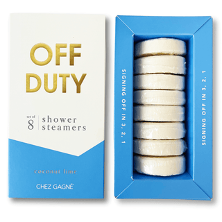 Chez Gagné - Off Duty - Shower Steamers - Coconut Lime - Set of 8 Tabs