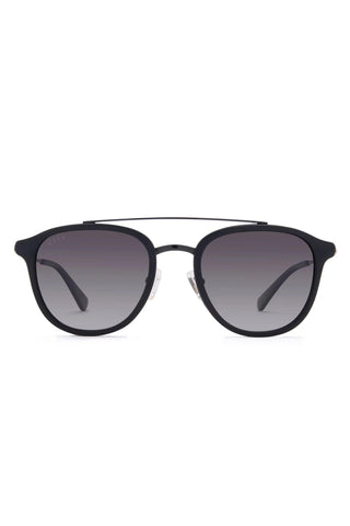 Diff Camden Matte Black Grey Gradient Polarized