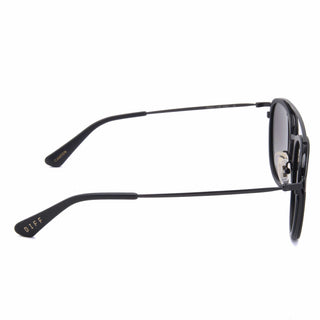 Diff Camden Matte Black Grey Gradient Polarized