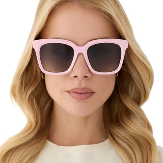 DIFF Eyewear Meredith Sunglasses Powder Pink Grey