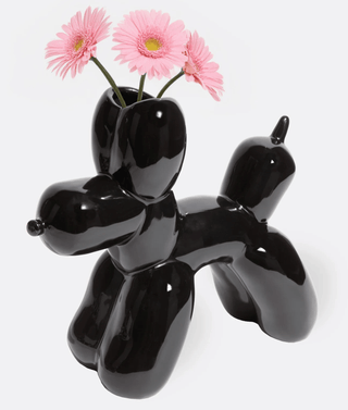 DOIY Bobby Black Vase