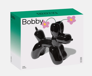 DOIY Bobby Black Vase