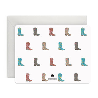 E. Frances Paper - Cowboy Boot Flat Notes – Boxed Set of 8 Notecards