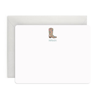 E. Frances Paper - Cowboy Boot Flat Notes – Boxed Set of 8 Notecards