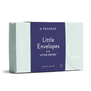 E. Frances Paper - Little Notes® Envelopes - Seaglass - Set of 20