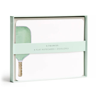 E. Frances Paper - Pickleball Flat Notes | Boxed Notecards Stationery