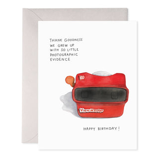 E. Frances Paper - Viewfinder Birthday Greeting Card