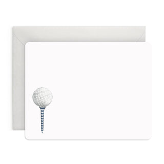 E. Frances Paper - Golf Tee Flat Notes – Boxed Set of 8 Notecards