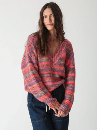 Electric & Rose Roux Sweater in Rainbow