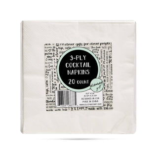 ellembee gift - Look at me. Getting all married and shit. Cocktail Napkins