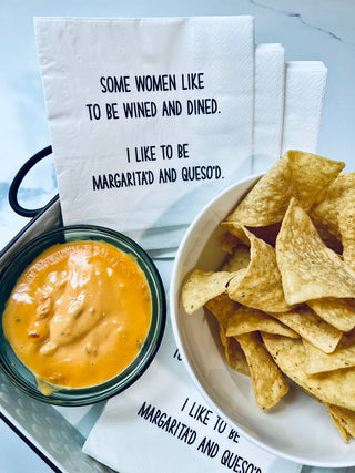 ellembee gift - Some women like to be wined and dined Cocktail Napkins