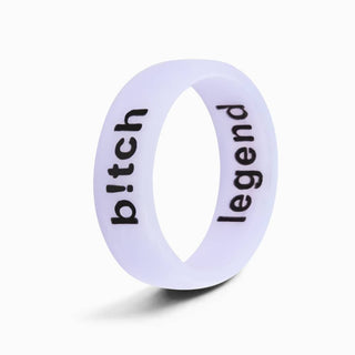 Flip Rings - Flip Reversible b!tch and legend Ring