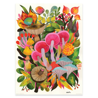 puzzle mushroom toomuchery by helen dardik