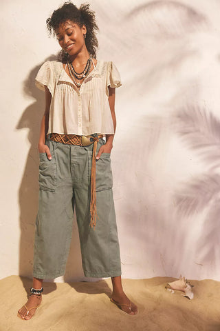 Free People Costa Straight Harem Pants
