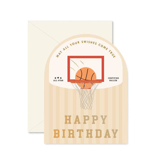 Ginger P. Designs - Baller Birthday Arch Greeting Card