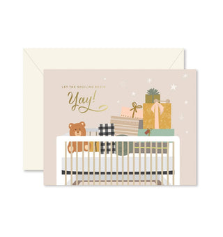 Ginger P. Designs - Spoiling Baby Greeting Card