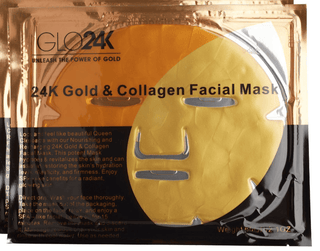 GLO24K - 24K Gold & Collagen Facial Mask