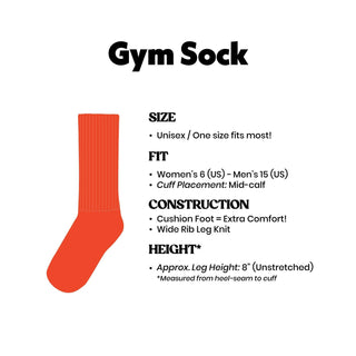 Gumball Poodle - Only Child Gym Crew Socks