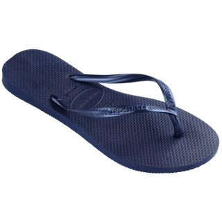 Women's Slim Flip Flops Navy Blue