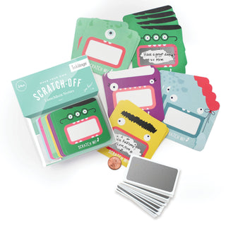 Inklings Paperie - Scratch-off Lunchbox Notes - Monsters