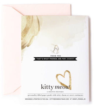 Kitty Meow Boutique - Baby Snuggles, New Baby Greeting Card and Celebration Card