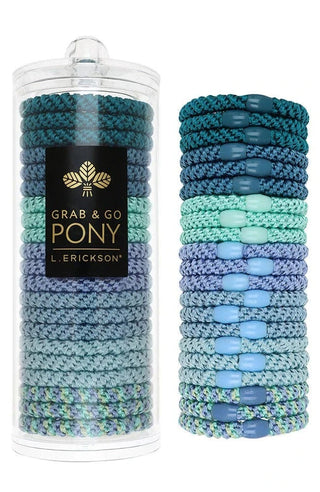 Corsica luxe pony tube hair accessory by L. Erickson