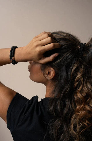l erickson grab go bracelet pony tail holder