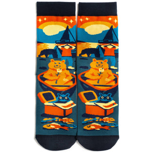 Lavley - Camping Is In Tents Socks