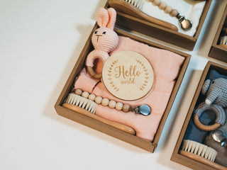 Loralin charming baby gift box pink