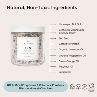 LA SALT CO's Zen Salt Soak