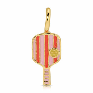 Lucky Feather Charm Garden Pickleball Charm