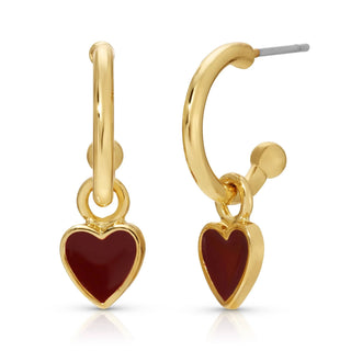 Love and Hugs Heart Hoops