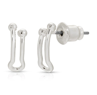 Silver Hoop Earrings for Women