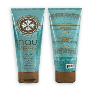 MAUI VERA INC. - Maui Vera Organic Sunburn & After Sun Gel: 3.0 oz
