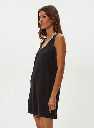 CAMILLA MINI SCOOP NECK TANK DRESS