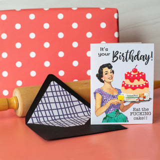 funny housewife birthday cake