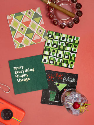 Holiday Cocktail Napkins