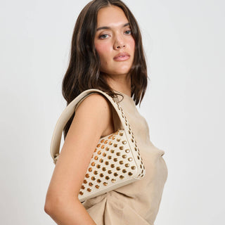 Moda Luxe Isabel Studded Crossbody bag