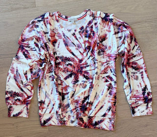 PJ Salvage tie-dye long sleeve top