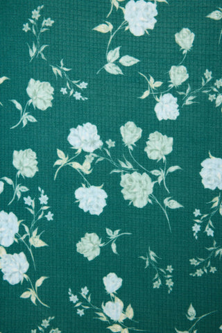 PJ Salvage Winter Wonderland Floral Print Velour Pants Set